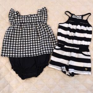 Carter’s black and white set